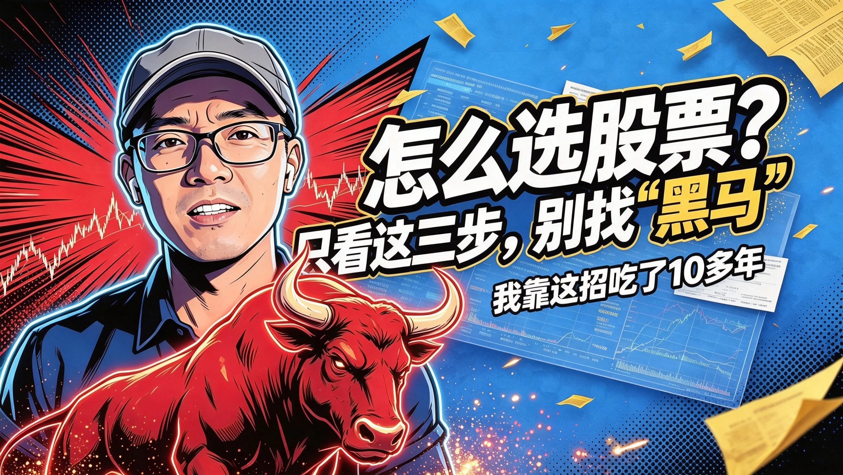 怎么选股票？只看这 3 步，别找"黑马"